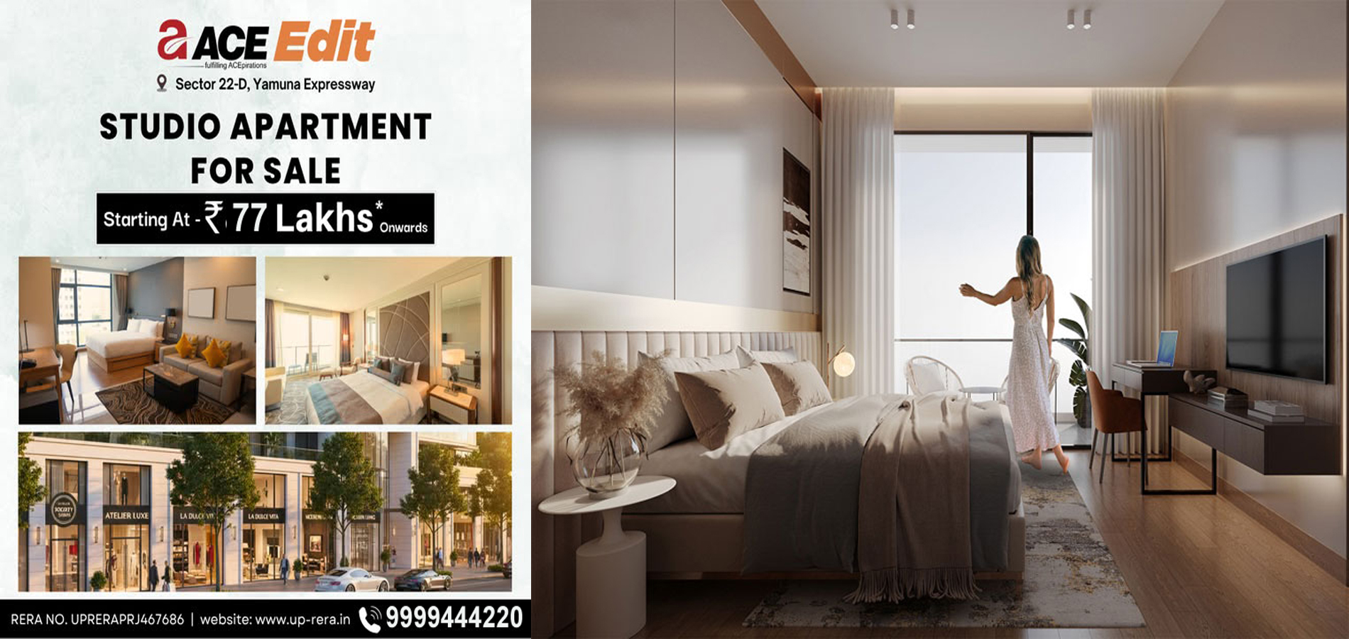 Ace Edit Retail Shops Yamuna Expressway